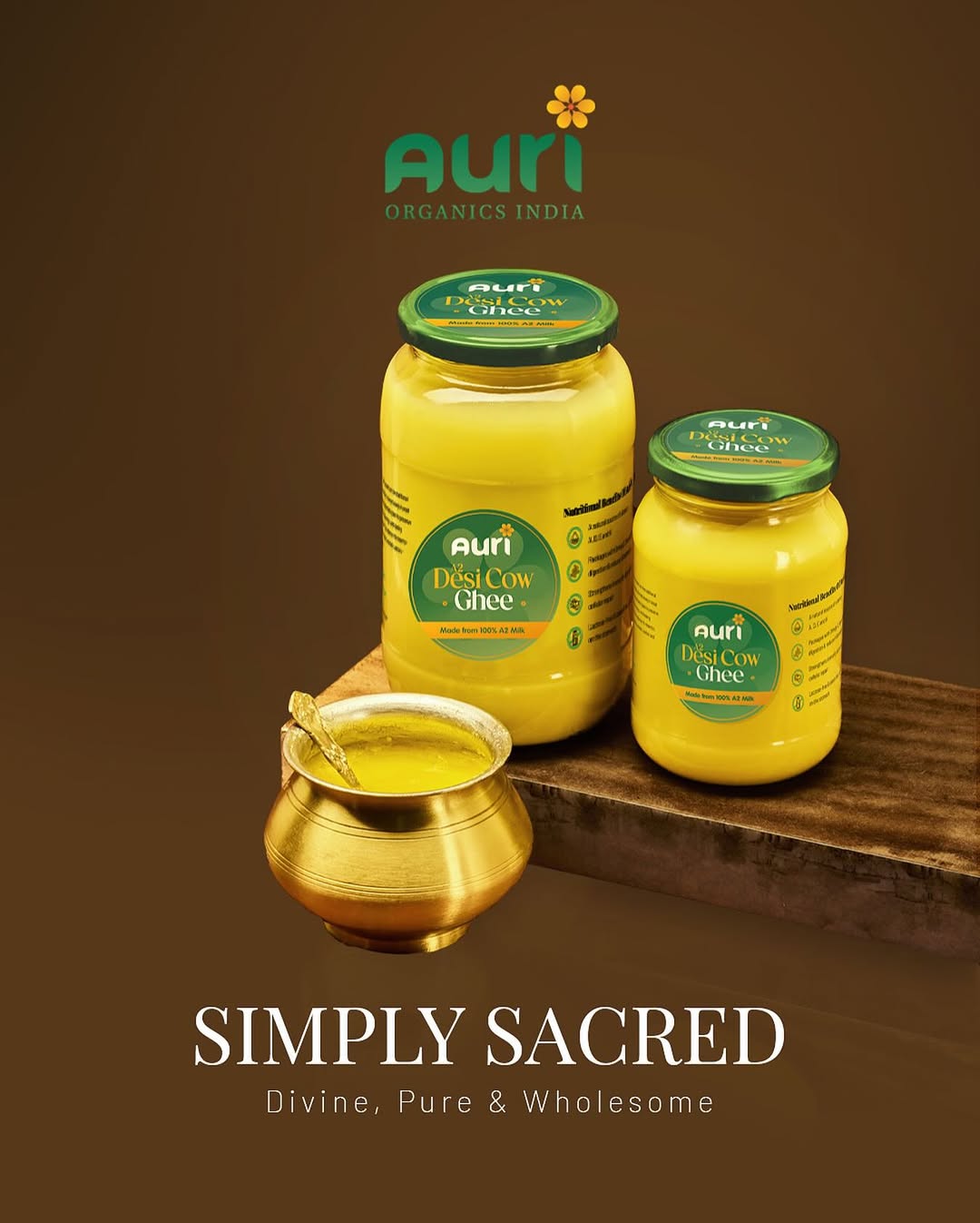 A2 Cow Desi Ghee 500ml