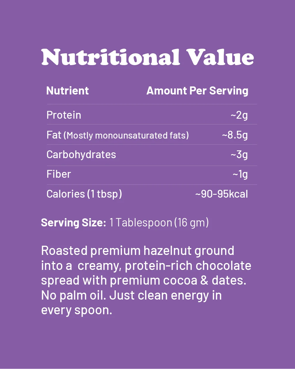 Auri Chocolate Hazelnut Butter