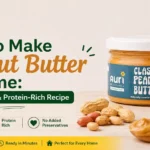how to make peanut butter at home