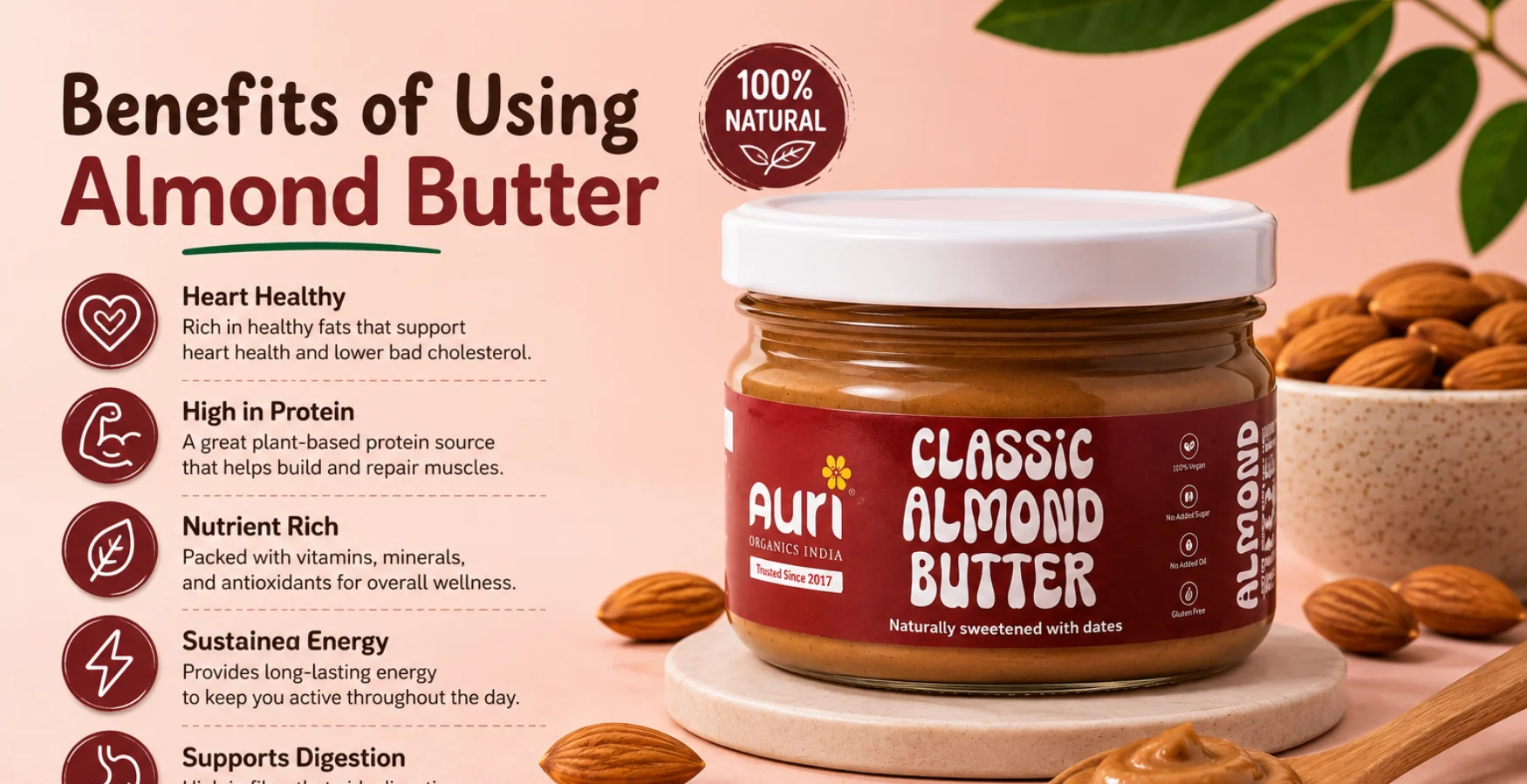 Benefits of Using Almond Butter