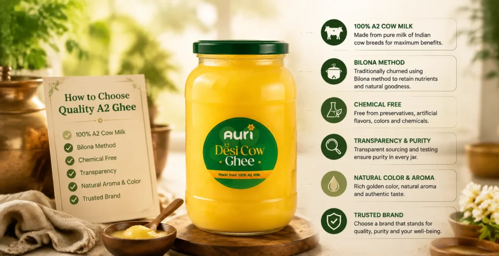 How to Choose Quality A2 Ghee