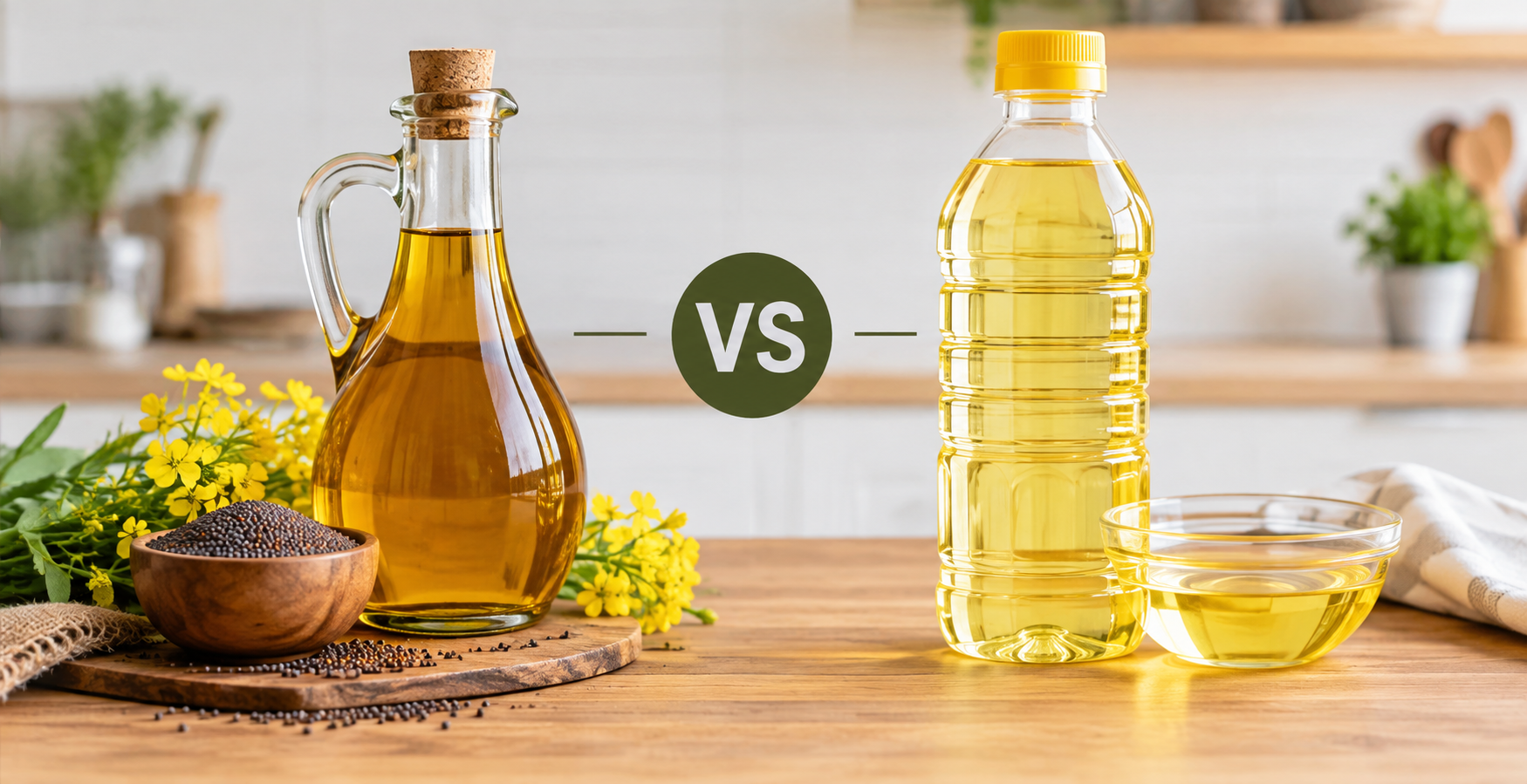 Mustard Oil vs Refined Oil: Which One Is Better for Everyday Cooking?