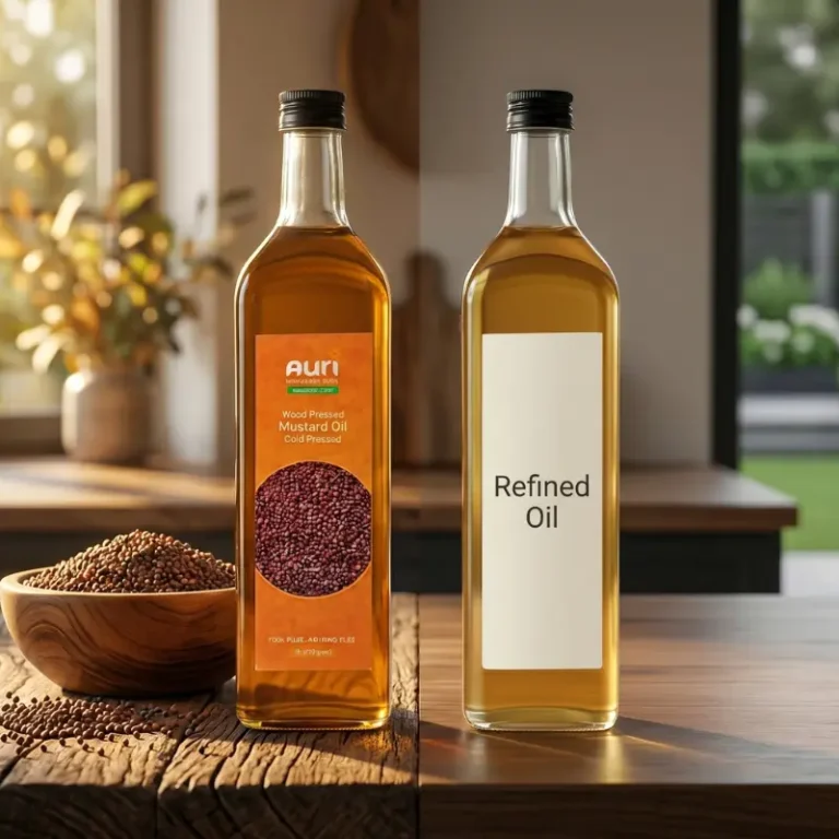 Wood Pressed Mustard Oil vs Refined Oil Benefits, Price & Buying Guide